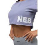 NEBBIA Hero N°3 Crop Top Powerhouse 279 Purple – Zboží Dáma