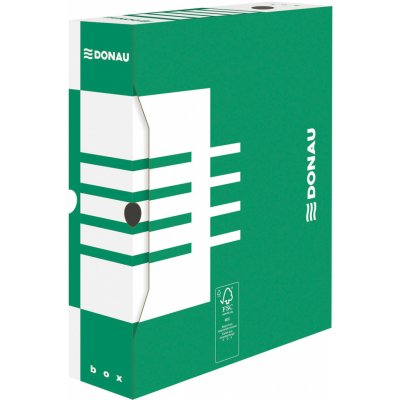 Donau archivační krabice karton zelená A4 120 mm – Zboží Mobilmania