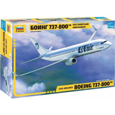 Zvezda Model Kit letadlo 7019 Boeing 737 800 1:144 – Zbozi.Blesk.cz