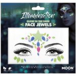 Sada šperků na obličej glow in the dark neonové barvy – Zboží Dáma