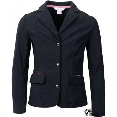 Horze Dětské jezdecké sako ZAYLA Tmavě modrá – Zboží Dáma