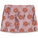 Pinko Up sukně s flitry Flower red – Hledejceny.cz