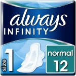 Always Infinity Normal vložky s křidélky 12 ks – Zbozi.Blesk.cz