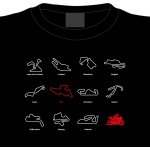 Tričko okruhy Moto GP – Zboží Dáma