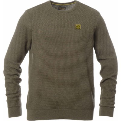PME Legend pánský svetr PKW24113008035 olivový – Zboží Dáma