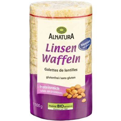 Alnatura Bio Čočkové chlebíčky 100 g – Sleviste.cz