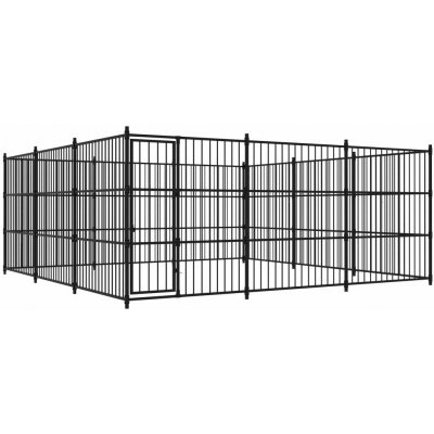 zahrada-XL Venkovní psí kotec 450 x 450 x 185 cm – Zboží Mobilmania