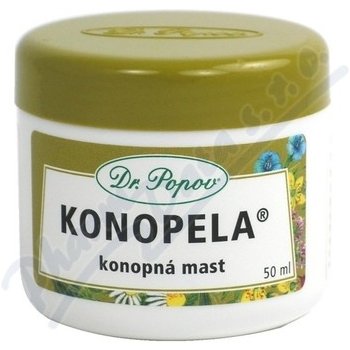 Dr. Popov Konopela konopná mast 50 ml