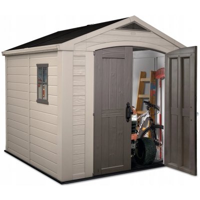 Keter Factor 8 x 8 béžový – Zboží Mobilmania