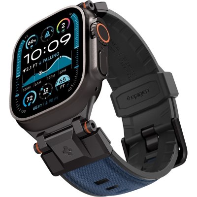 Spigen DuraPro Armor řemínek pro Apple Watch Series 44/45/46/49 mm modrá AMP09103 – Zboží Živě