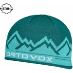 Ortovox čepice PEAK BEANIE Pacific Green – Sleviste.cz