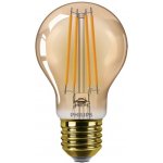 Philips 40W E27 818 A60 NDSRT Amber 1PF 1800K 470Lm LED žárovka Classic GOLD – Zboží Živě