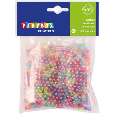 Playbox Zažehlovací korálky malá sada - Kolečko 1000ks – Sleviste.cz