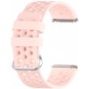 Řemínek k chytrým hodinkám BStrap Silicone Large řemínek na Fitbit Versa / Versa 2 Pole, sand pink SFI011C03