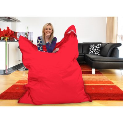 Beanbag Sedací pytel 179x140 perfekt scarlet rose – Zboží Mobilmania