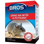 Rodenticid BROS zrno na myši a potkany 6x20g – Zboží Dáma