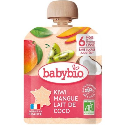 Babybio kapsička Kiwi mango kokos 90 g – Zboží Dáma Babybio kapsička Kiwi mango kokos 90 g – Zboží Dáma
