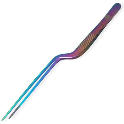 Zahnutá multifunkční pinzeta pro kuchaře Dellinger Titan 210 mm – Zboží Dáma