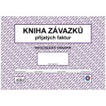 Baloušek tisk ET340 Kniha závazků došlých faktur A4, 40str. – Zboží Dáma