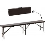 Garden Line PEGGY 180 cm hnědá – Zboží Dáma