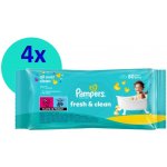Pampers ubrousky Fresh Clean XXL 4 x 80 ks – Sleviste.cz