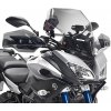 Moto řidítko Yamaha MT-09 Tracer (15-17) - rozšíření z plexiskla pro originální chrániče rukou, Givi EH2122