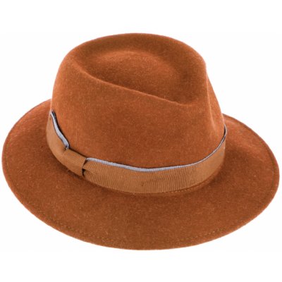 Fiebig Lara dámský zimní plstěný klobouk skořicový – Zboží Mobilmania