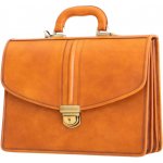 Papillon Kožená aktovka No. 20 Cognac – Zbozi.Blesk.cz