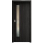 Sapeli Elegant Komfort M60 posuvné ořech královský 90 x 197 cm Satináto bílé – Hledejceny.cz
