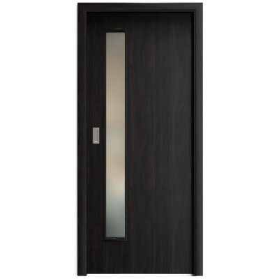 Sapeli Elegant Komfort M60 posuvné ořech královský 90 x 197 cm Satináto bílé – Hledejceny.cz
