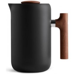 Fellow Clara Matte Black + Walnut 700 ml