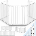 KIDUKU® Bezpečnostní brána 360 cm bílá