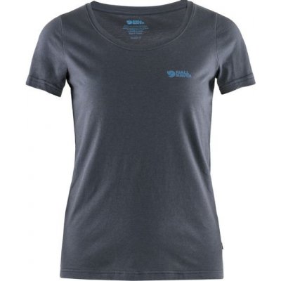 Fjallraven Logo T-shirt W NAVY – Zboží Dáma