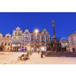 Weblux 180867299 Samolepka fólie Plaque Pillar on Republic Square in Pilsen Plakety na náměstí Republiky v Plzni rozměry 145 x 100 cm – Zboží Mobilmania