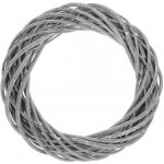 Morex Proutěný věnec 30 cm přírodní základ pro vaše dekorace šedá – Hledejceny.cz