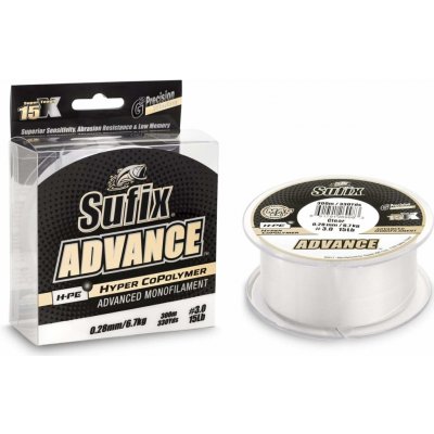 Sufix Advance Clear 600 m 0,35 mm 11,3 kg – Zboží Dáma