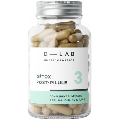D-LAB Detox po vysazení hormonální antikoncepce 112 kapslí – Hledejceny.cz