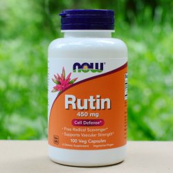 Now Foods Rutin 450 mg 100 veg kapslí