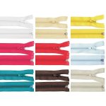Spirálový zip šíře 5 mm délka 40 cm bundový POL - 101 bílá – Zboží Mobilmania