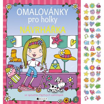 Omalovánky pro holky Návrhářka