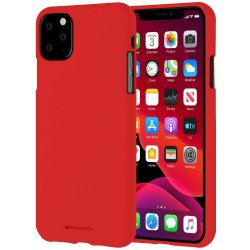 Pouzdro Mercury, Soft Feeling iPhone 11 Pro MAX Red