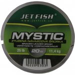 JET FISH ŠŇŮRA BLACK MYSTIC 20m 25lb – Zboží Mobilmania