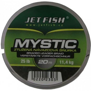 JET FISH ŠŇŮRA BLACK MYSTIC 20m 25lb