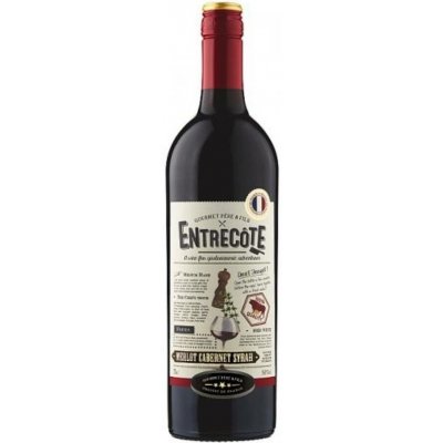 Entrecote Merlot Cabernet 14% 0,75 l (holá láhev) – Zboží Dáma