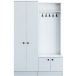 ASIR Předsíňová stěna MII bílá – Zboží Dáma