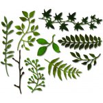 Sizzix Větvičky s lístky vyřezávací kovové šablony Thinlits 9ks – Hledejceny.cz