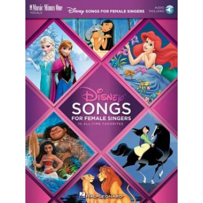 Disney Songs for Female Singers: 10 All-Time Favorites with Fully-Orchestrated Backing Tracks Music Minus One Vocals