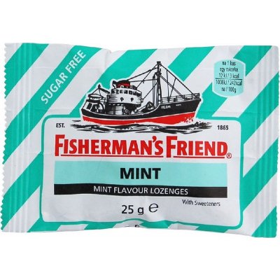 Fishermans Friend bonbóny dia mátové zelené 25 g