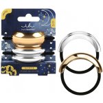Sada ozdobných gumiček do vlasů Invisibobble Hairtie Eclipse Aurora Radiance - 2 ks – Sleviste.cz