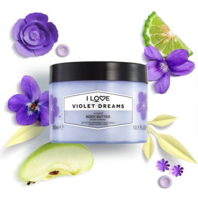 I Love tělové máslo Violet Dreams (Body Butter) 300 ml – Zbozi.Blesk.cz